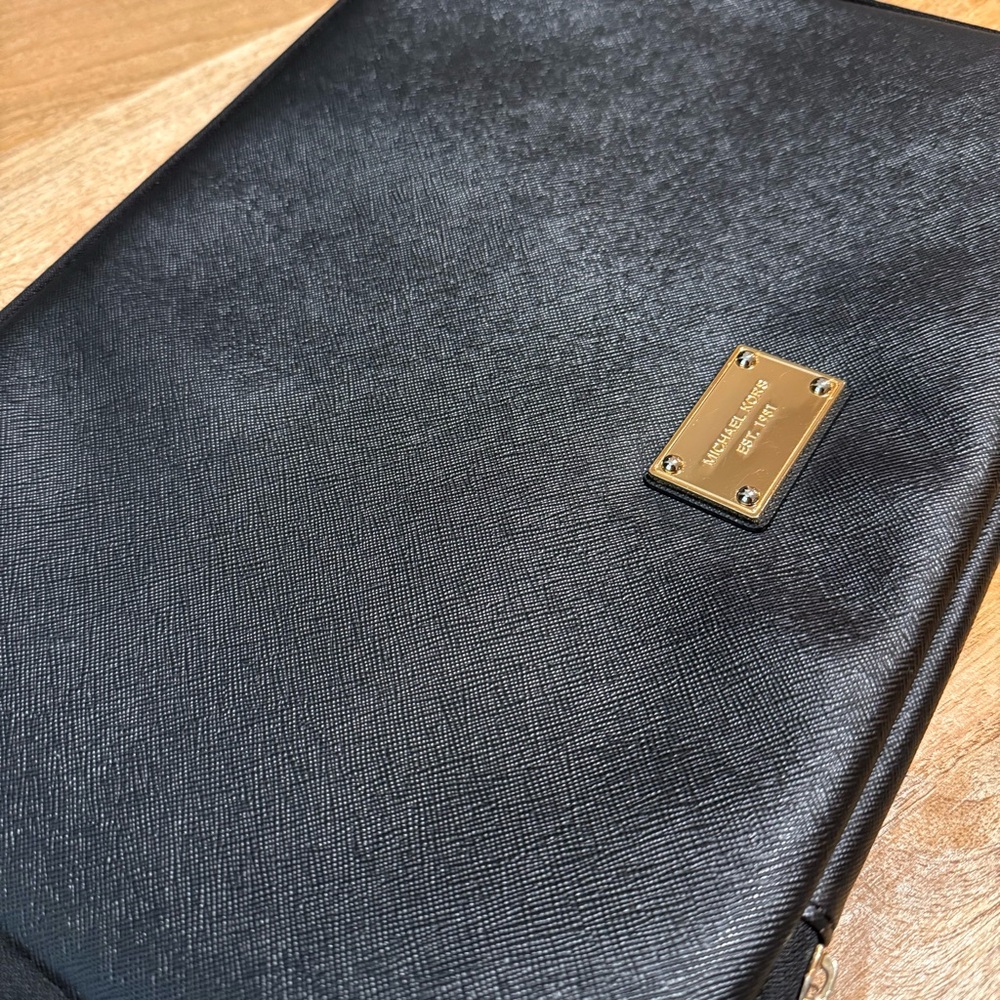 Michael Kors Black Laptop Sleeve